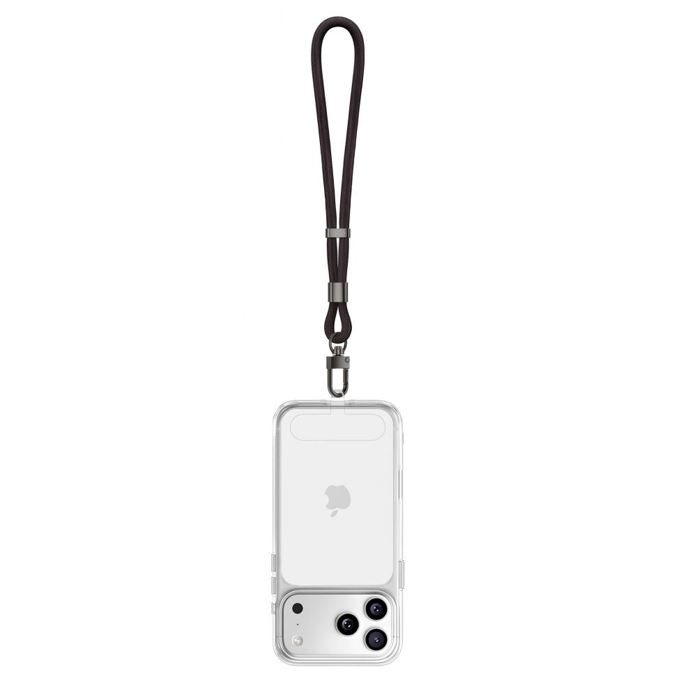 Handy Lanyard für das Handgelenk, universell, Tech-Protect C11S Rope Wrist Strap, Schwarz