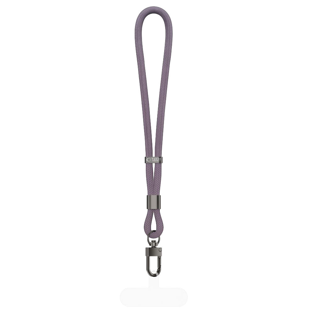 Handy Lanyard für das Handgelenk, universell, Tech-Protect C11S Rope Wrist Strap, Grau