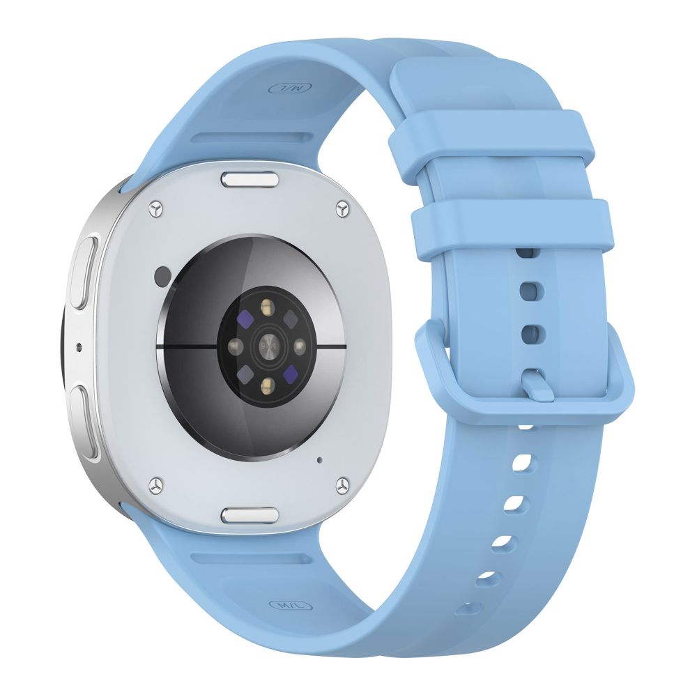 Silikon Armband für Samsung Galaxy Watch 9 40 mm / 44 mm / 8 40 mm / 44 mm / 8 Classic 46 mm, Tech-Protect Silicone Evo, Blau