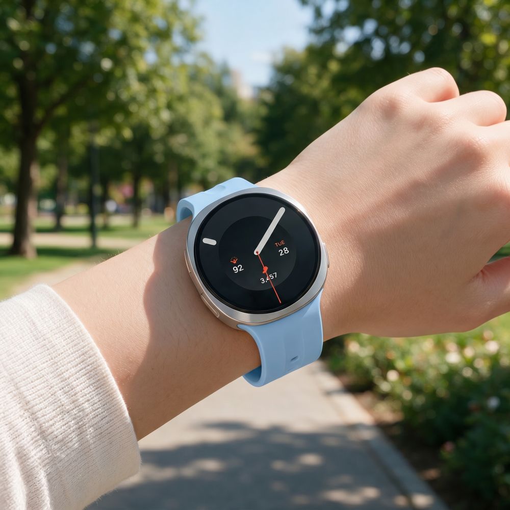 Silikon Armband für Samsung Galaxy Watch 9 40 mm / 44 mm / 8 40 mm / 44 mm / 8 Classic 46 mm, Tech-Protect Silicone Evo, Blau