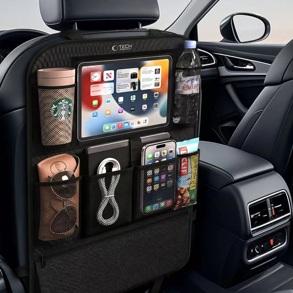 Organizer für die Rückenlehne im Auto, Tech-Protect UCA200, Schwarz