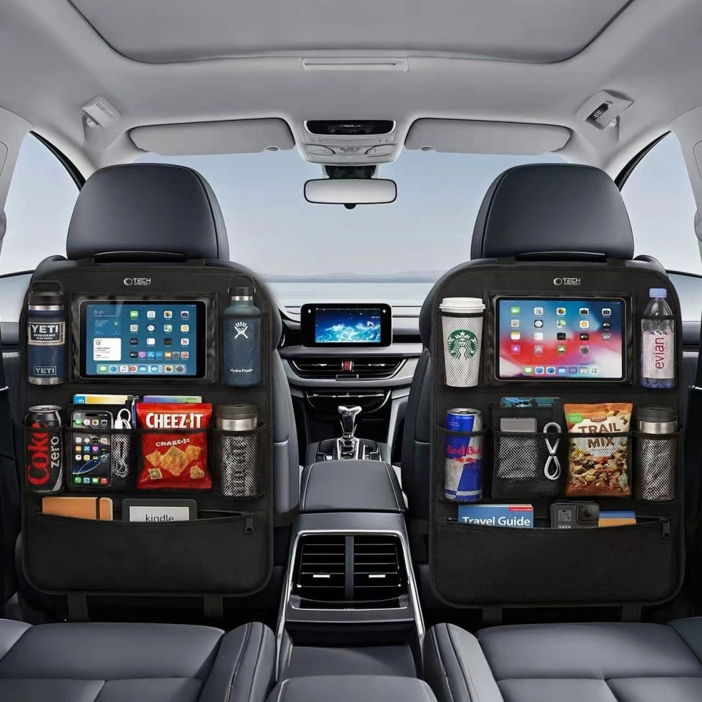 Organizer für die Rückenlehne im Auto, Tech-Protect UCA200, Schwarz