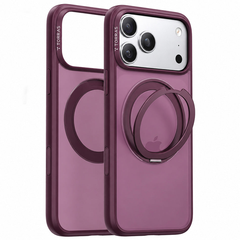 Handyhülle für iPhone 18 Pro Max / 17 Pro Max, Torras O1 Guardian mit MagSafe, Burgunderrot (1/8)