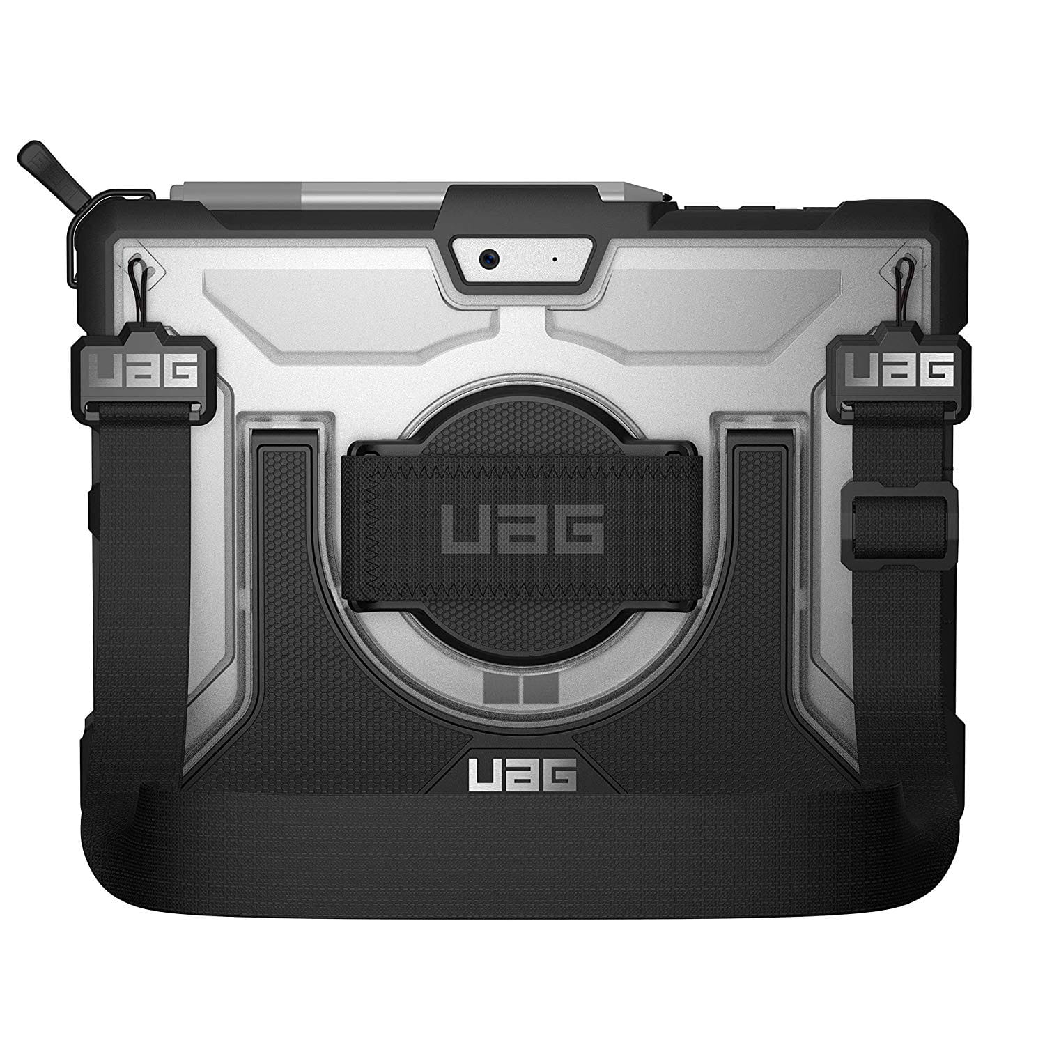 Hülle für Microsoft Surface Go 4 / Go 3 / Go 2 / Go, Urban Armor Gear UAG Plasma, Schwarz / Transparent