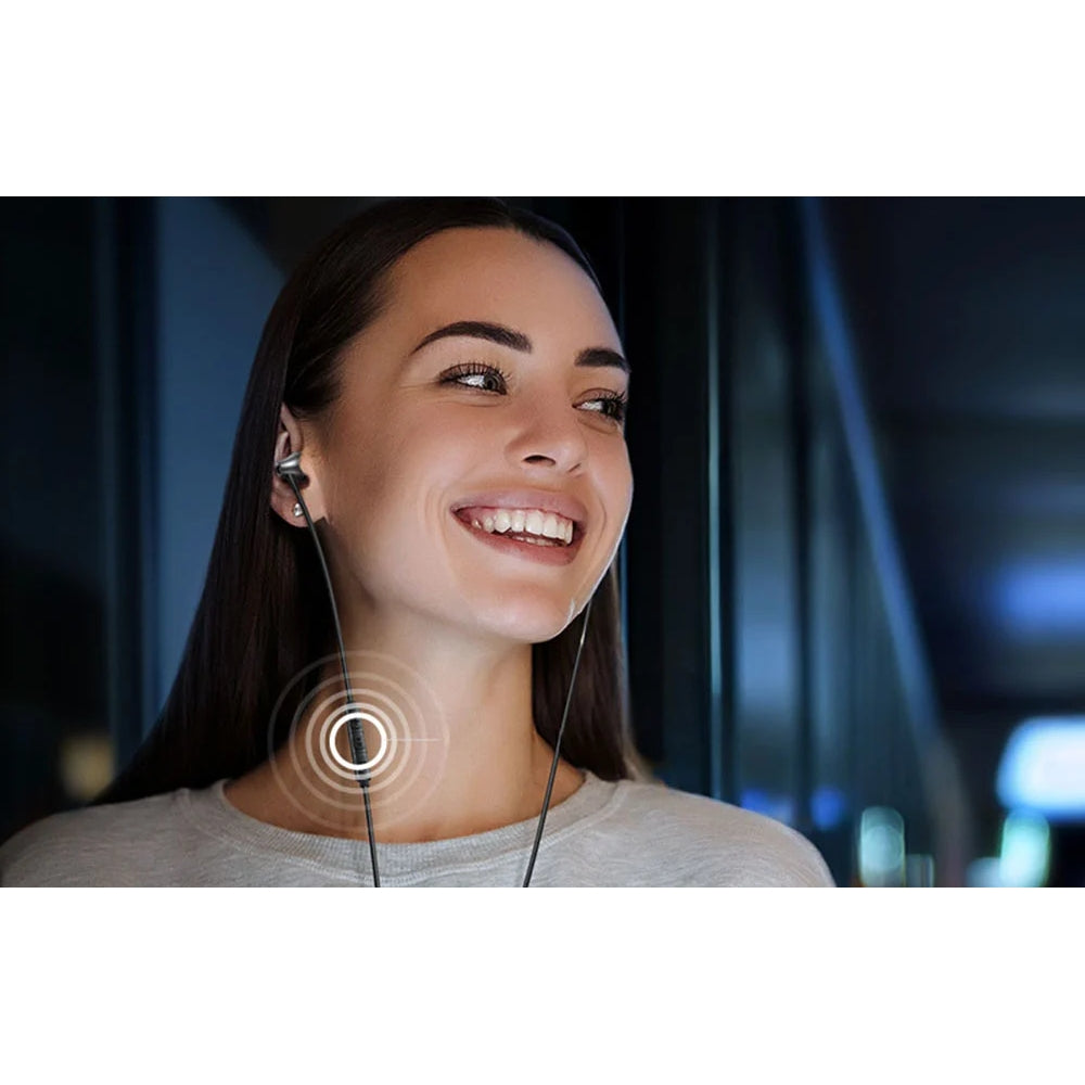 Kabelgebundene In-Ear-Kopfhörer mit 3.5 mm Mini-Jack, Ugreen EP105, Schwarz