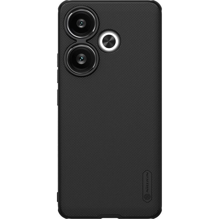 Handyhülle für Xiaomi POCO F6 / Redmi Turbo 3, Nillkin Super Frosted Shield Pro, Schwarz