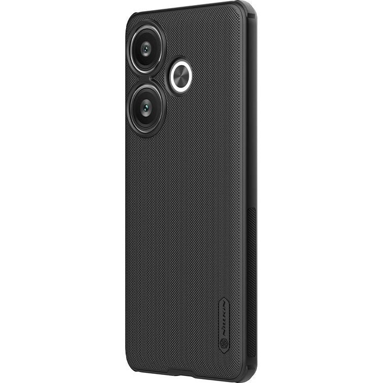 Handyhülle für Xiaomi POCO F6 / Redmi Turbo 3, Nillkin Super Frosted Shield Pro, Schwarz