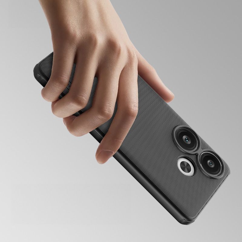 Handyhülle für Xiaomi POCO F6 / Redmi Turbo 3, Nillkin Super Frosted Shield Pro, Schwarz