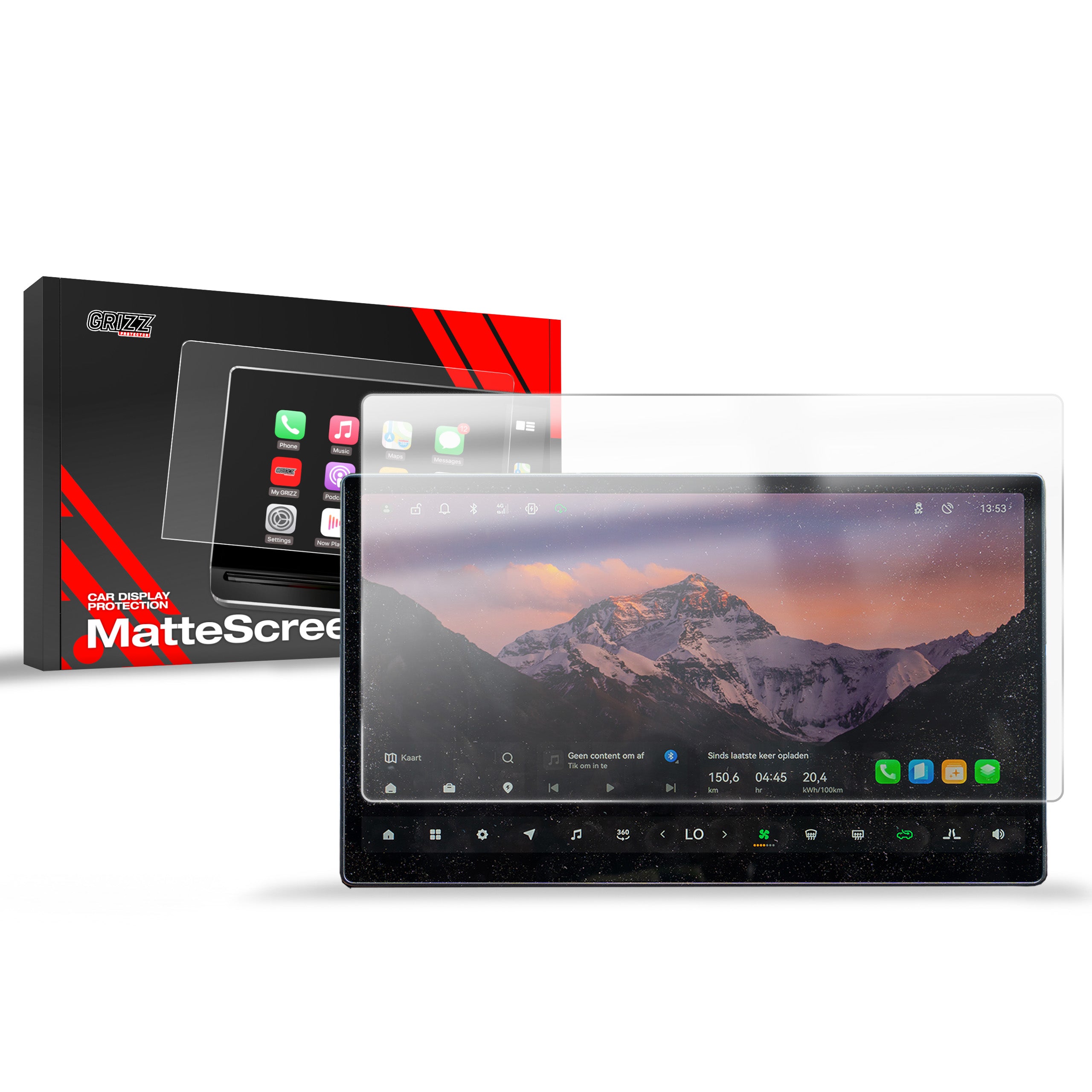 Matte Autodisplayfolie für Leapmotor C10 14,6" (2025-2026), Grizz Protector