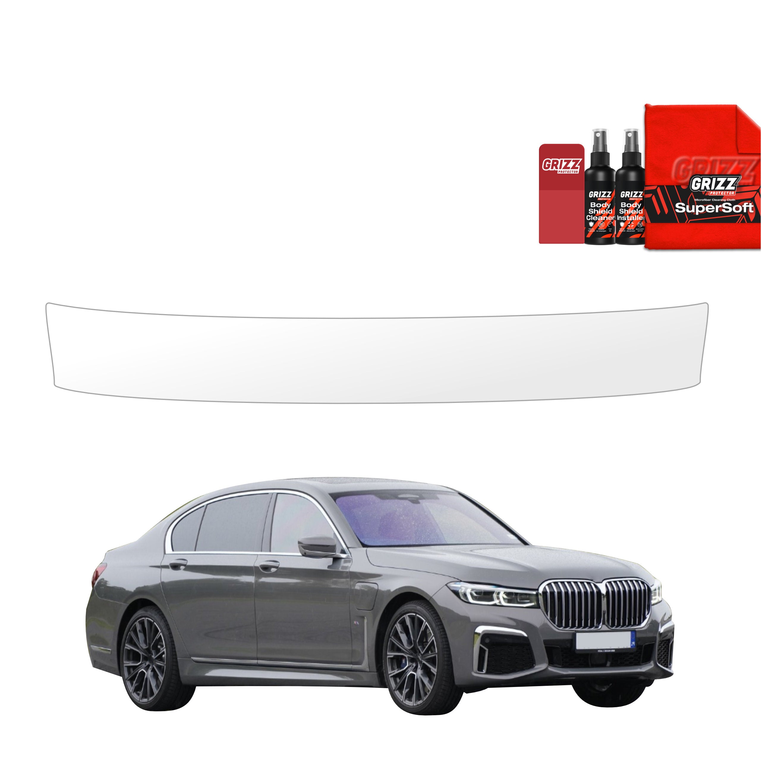 Schutzfolie Grizz Protector für Ladekante - BMW 7 G12 (2015-2022)