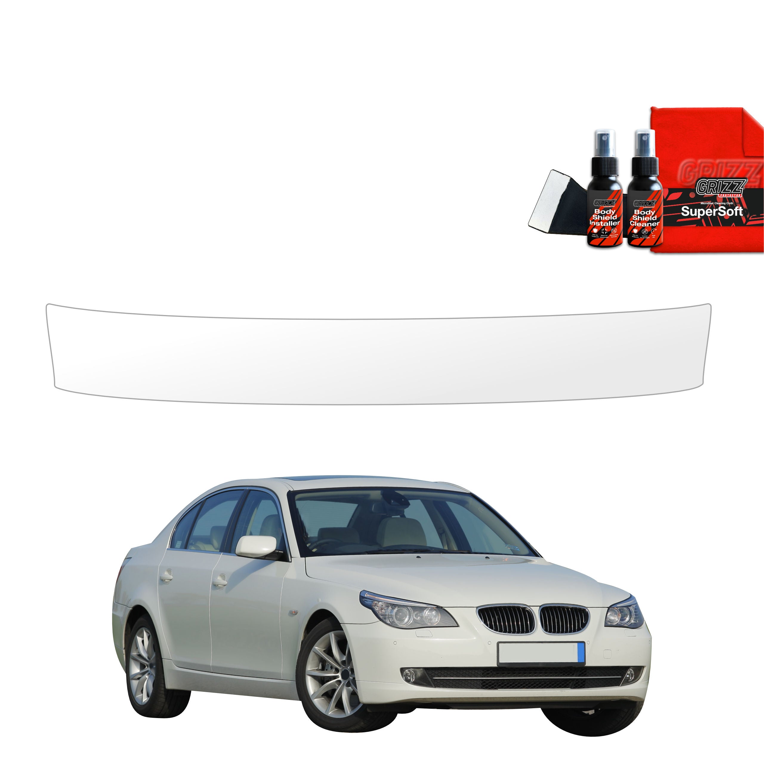 Schutzfolie Grizz Protector für Ladekante - BMW 5 E60 Sedan 4D (2007-2010)