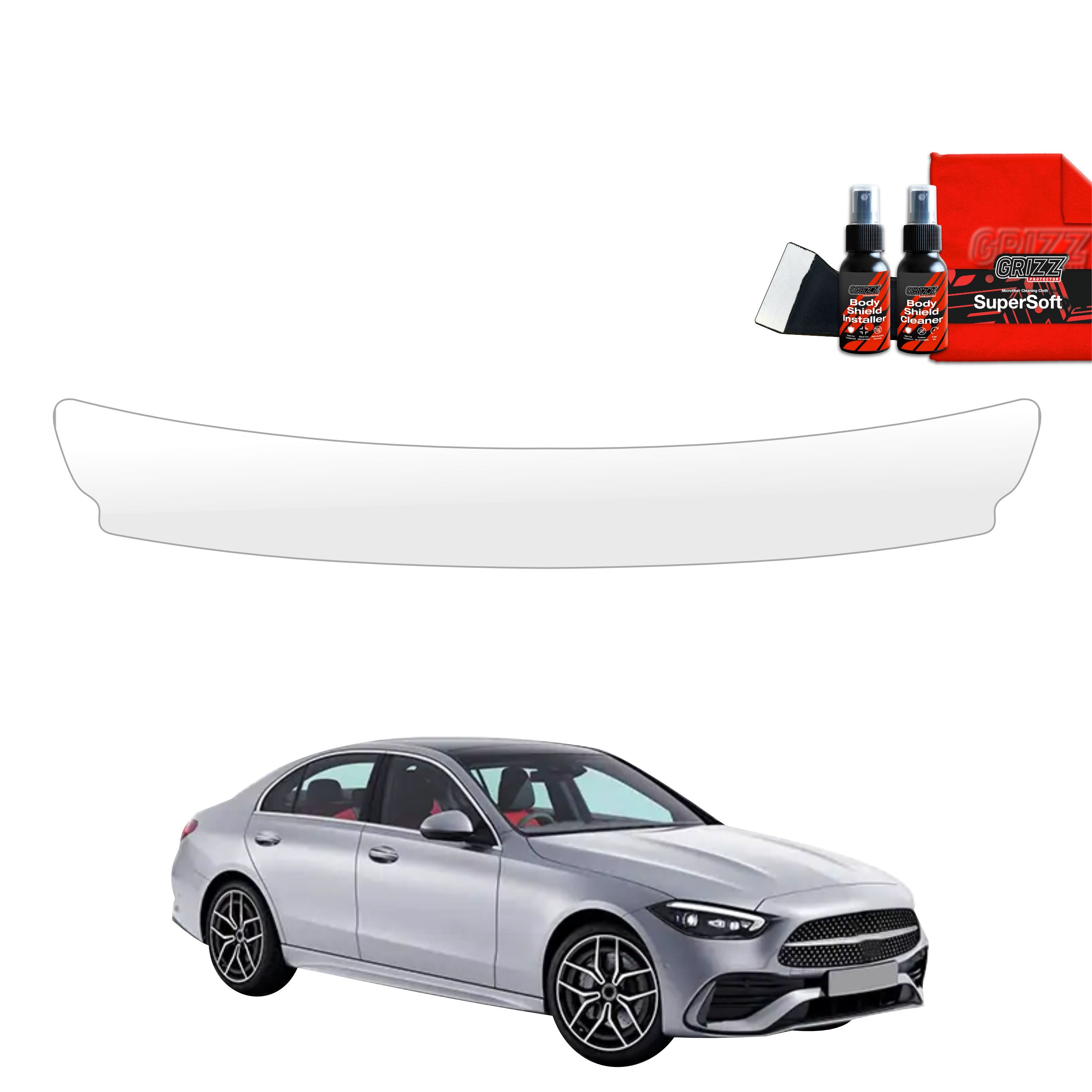 Schutzfolie Grizz Protector für Ladekante - Mercedes C Klasse (2021-2026)