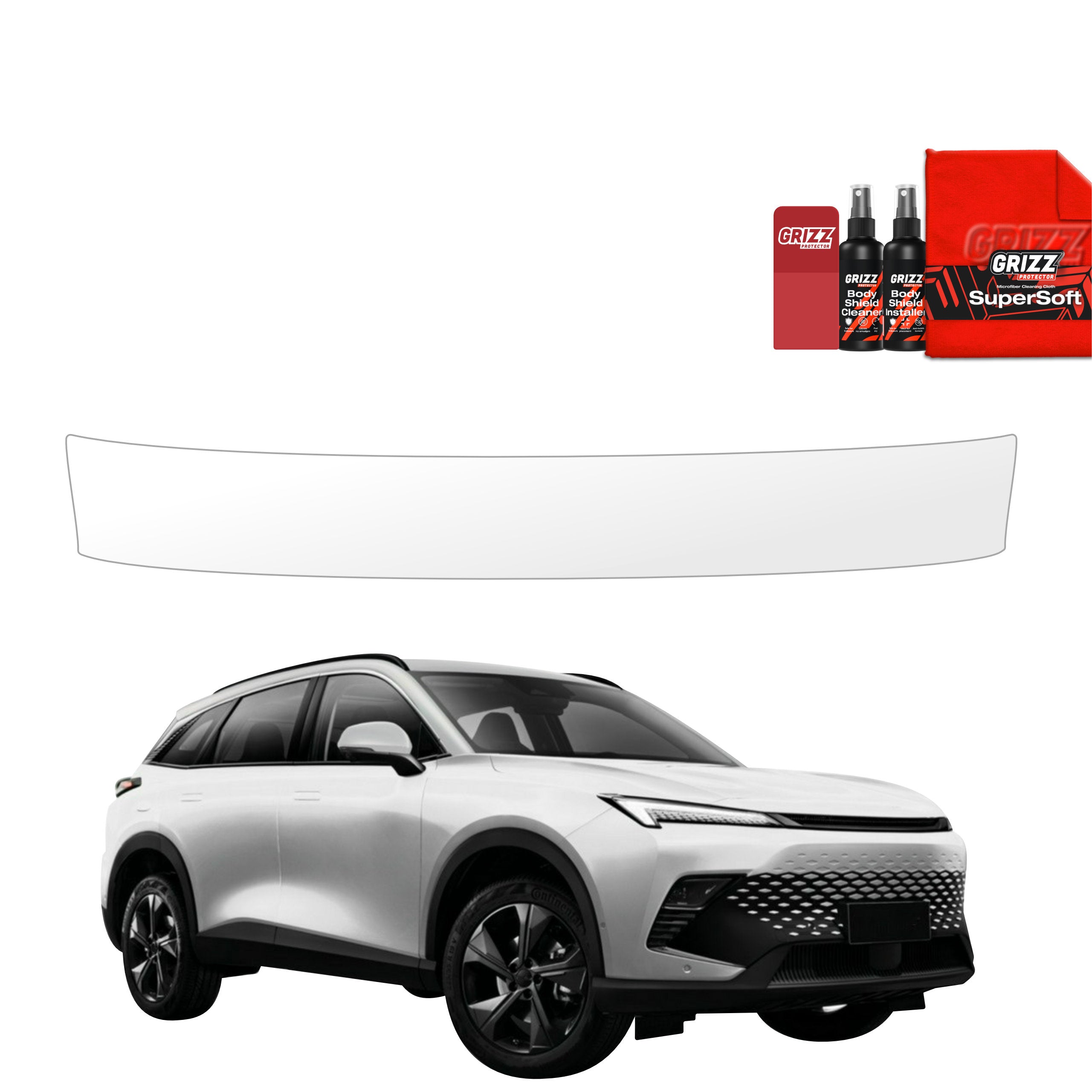 Schutzfolie Grizz Protector für Ladekante - BAIC BEIJING 5 (2023-2026)