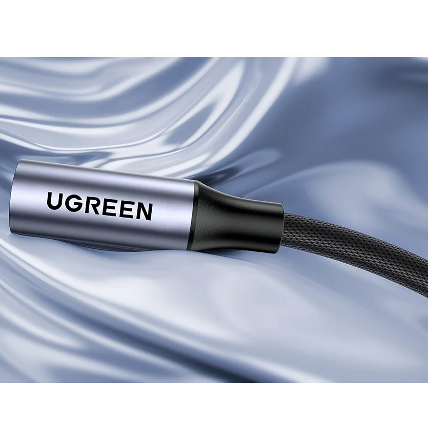 Ugreen Kabel / Adapter Audio USB-C auf 3.5 mm Klinke, Ugreen CM991, 10 cm, Grau
