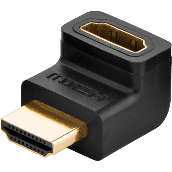 Konverter / Adapter HDMI (Stecker) zu HDMI (Buchse), Ugreen HD112, Schwarz