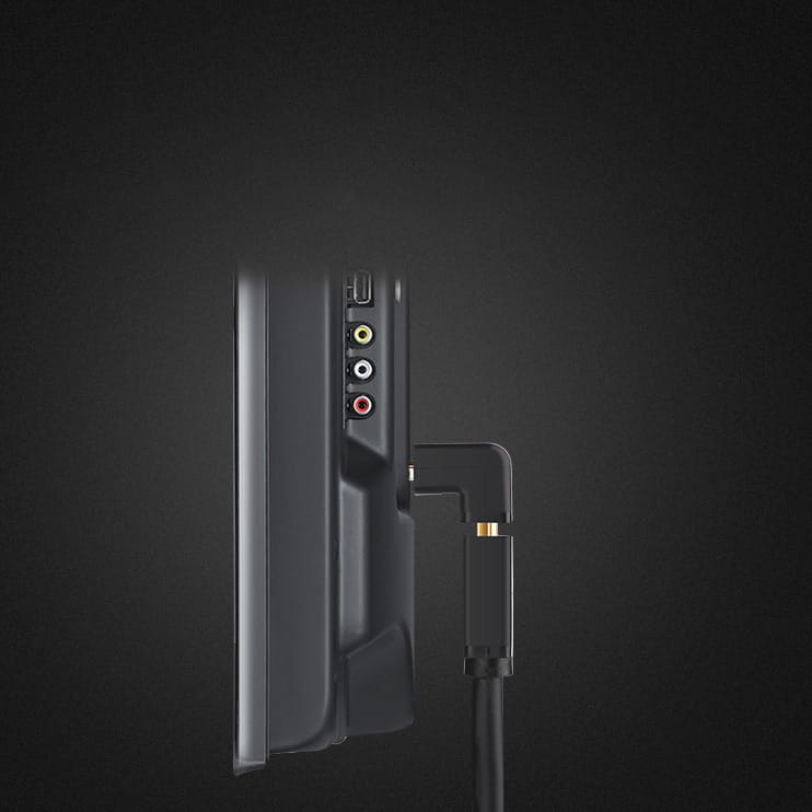 Konverter / Adapter HDMI (Stecker) zu HDMI (Buchse), Ugreen HD112, Schwarz