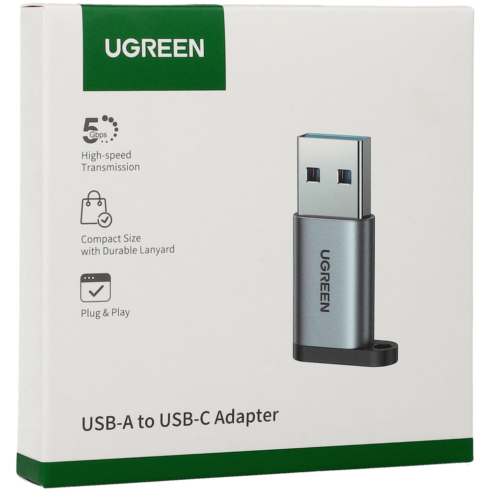 Adapter USB-C auf USB-A, Ugreen US276, Grau