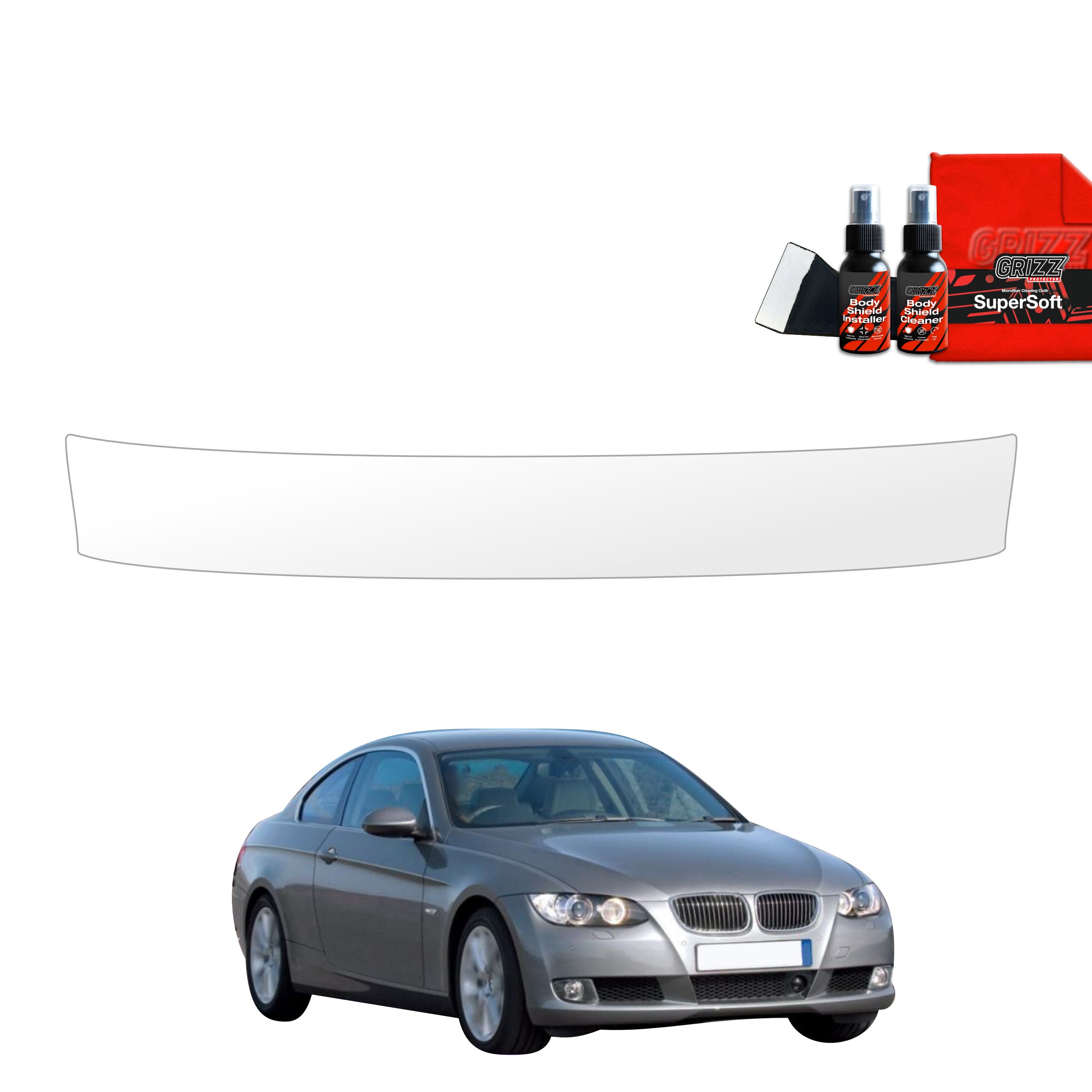 Schutzfolie Grizz Protector für Ladekante - BMW 3 E92 Coupe Pre-LCI (2006-2010)