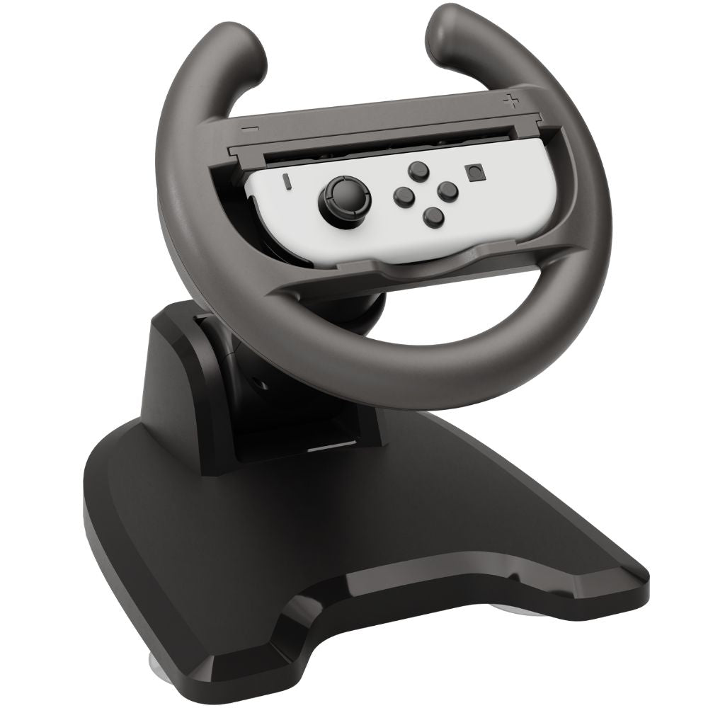 Halterung für Joy-Con für Nintendo Switch 2, YAXO Racing Set, Schwarz