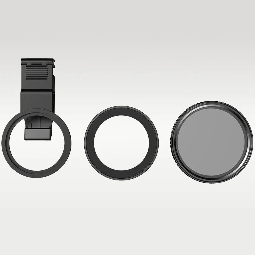 Smartphone Objektiv mit CPL Filter, Apexel HD Glass 67 mm CPL, Schwarz