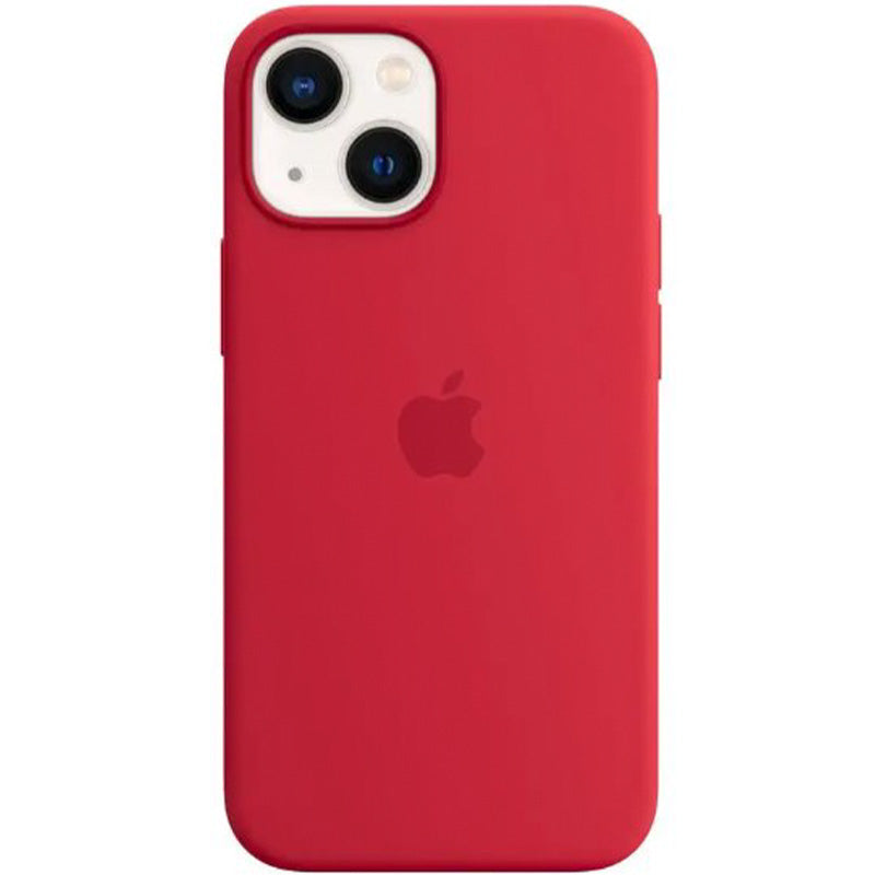 Schutzhülle Apple Silicone Case MagSafe für iPhone 13 Mini, Rot