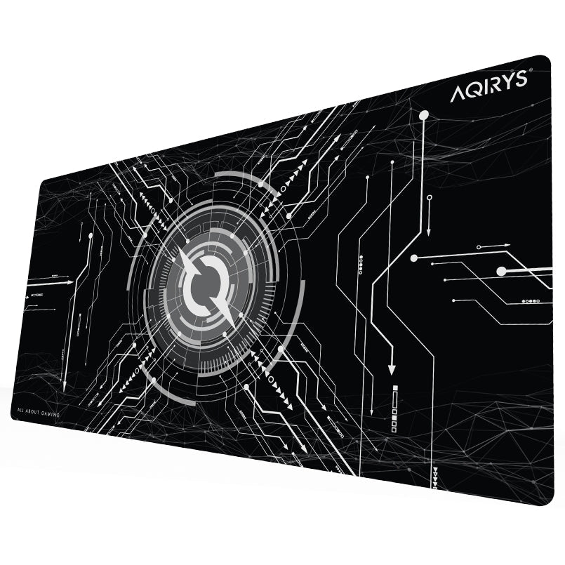 Gaming-Maus/Tastaturpad, AQIRYS GRUIS XL 900x400, Schwarz