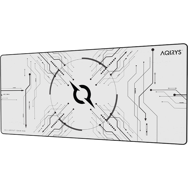 Gaming-Maus/Tastaturpad, AQIRYS GRUIS XL 900x400, Weiß
