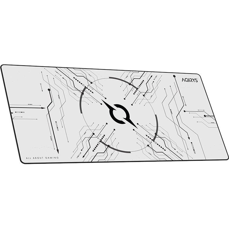 Gaming-Maus/Tastaturpad, AQIRYS GRUIS XL 900x400, Weiß