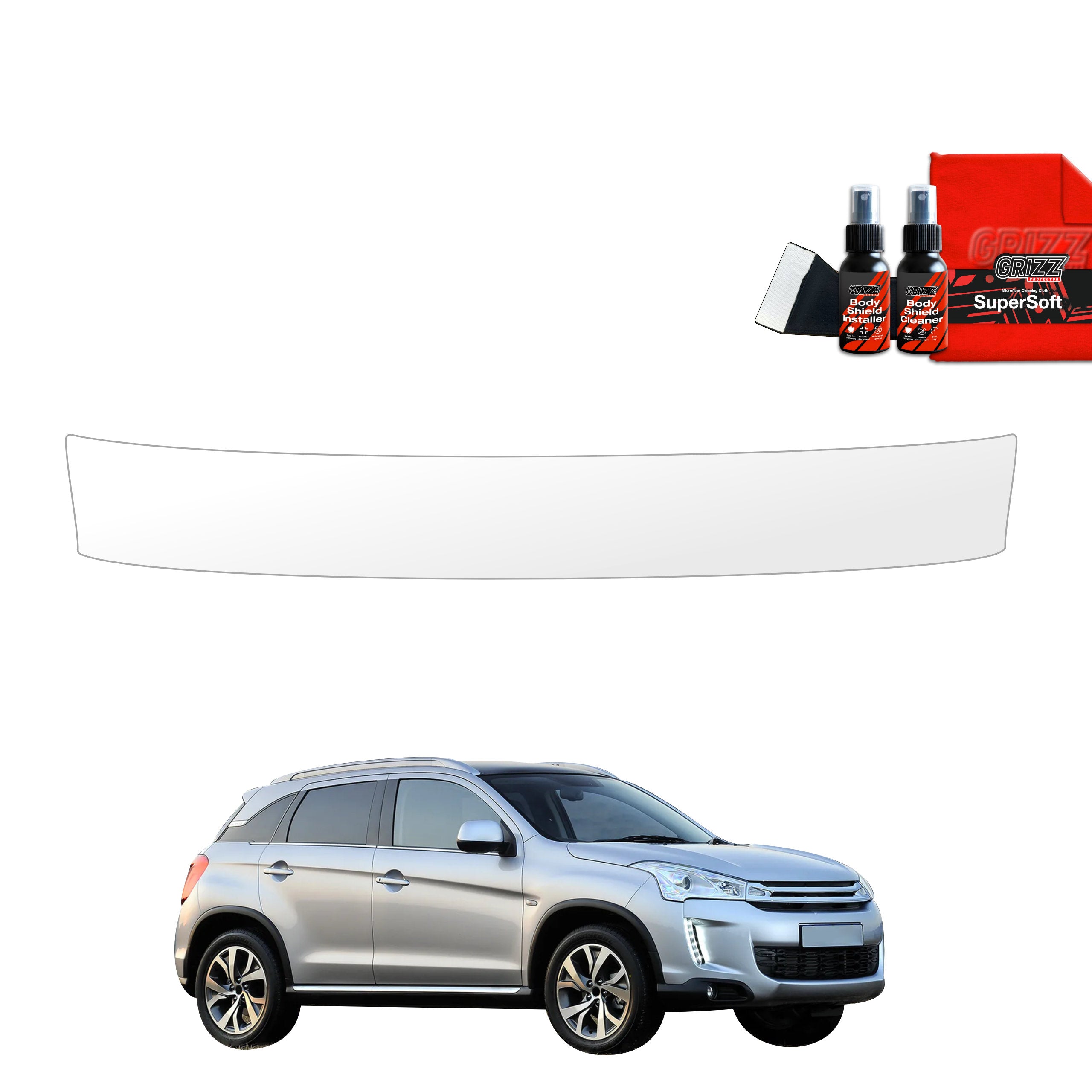 Schutzfolie Grizz Protector für Ladekante - Citroen C4 Aircross (2012-2017)