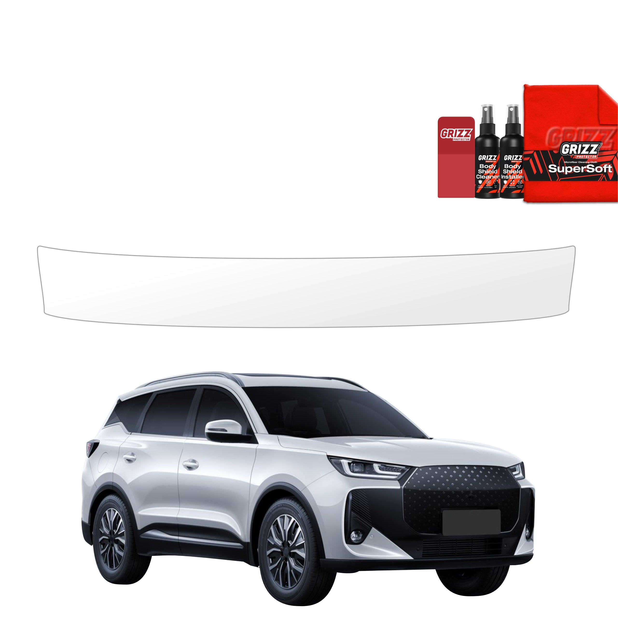 Schutzfolie Grizz Protector für Ladekante - Chery Tiggo 7 (2025-2026)