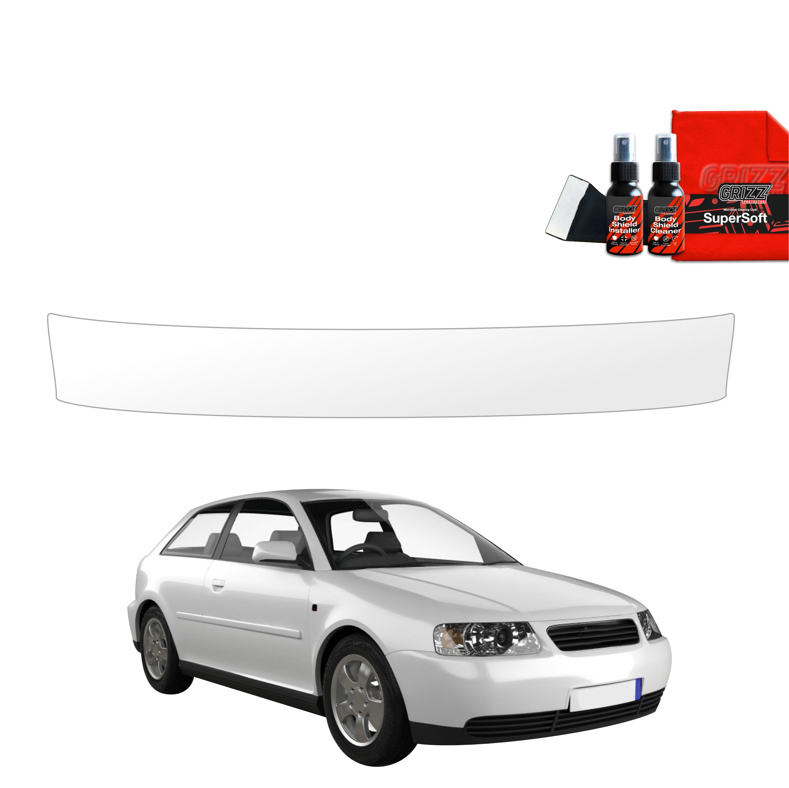 Schutzfolie Grizz Protector für Ladekante - Audi A3 8L Hatchback 3D (1996-2003)