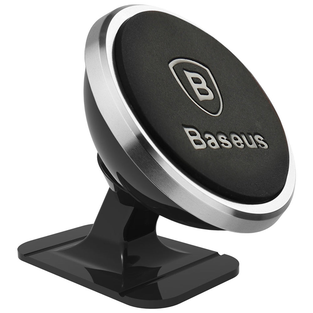 Magnetische Autohalterung für das Cockpit Baseus 360º (Overseas Edition) - Silber