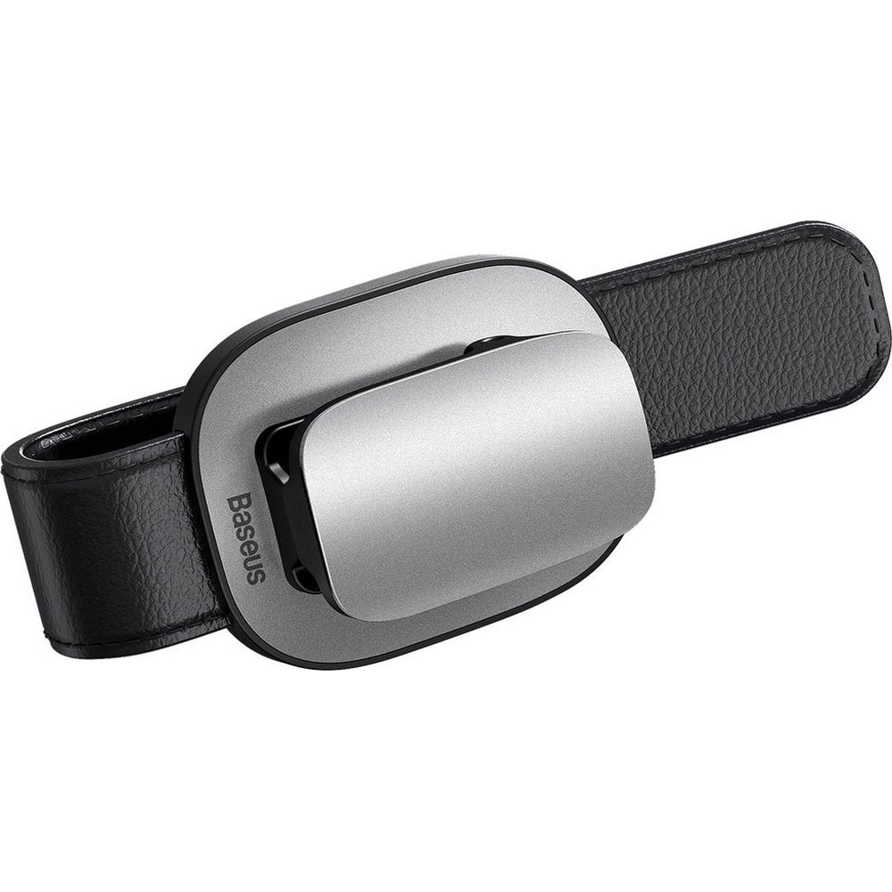 Autohalterung / Brillenclip Baseus Platinum Vehicle Eyewear Clip, Schwarz / Silbern