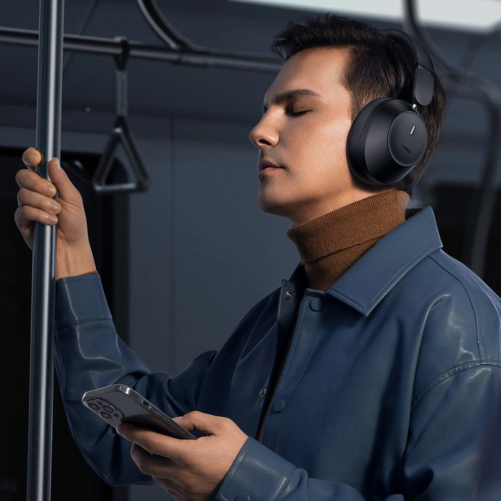 Kabellose Over-Ear-Kopfhörer, Bluetooth 5.3, Baseus Bass 30 Max, Schwarz