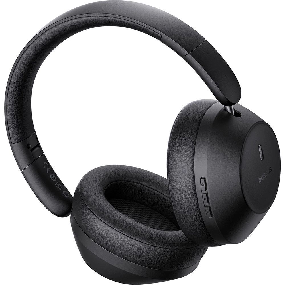 Kabellose Over-Ear-Kopfhörer, Bluetooth 5.3, Baseus Bass 30 Max, Schwarz