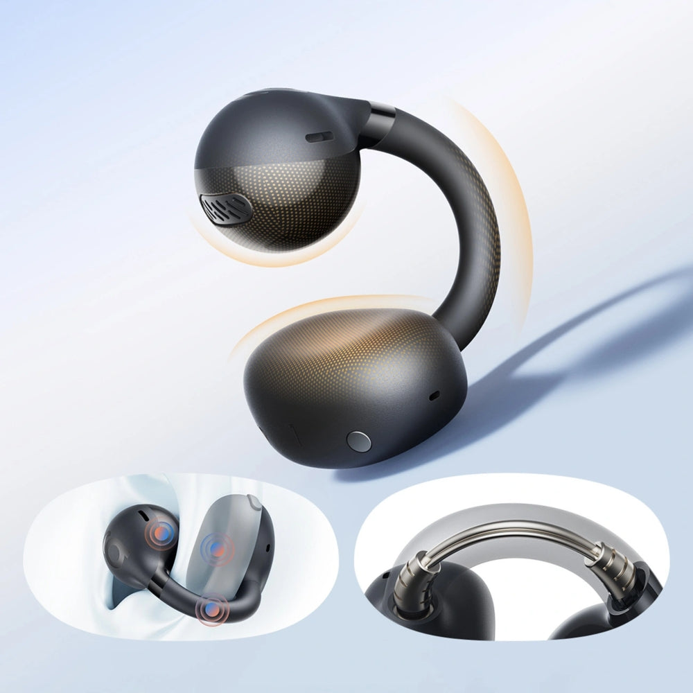 Baseus Bass BC1 Open Ear  drahtloser In-Ear-Kopfhörer, Schwarz