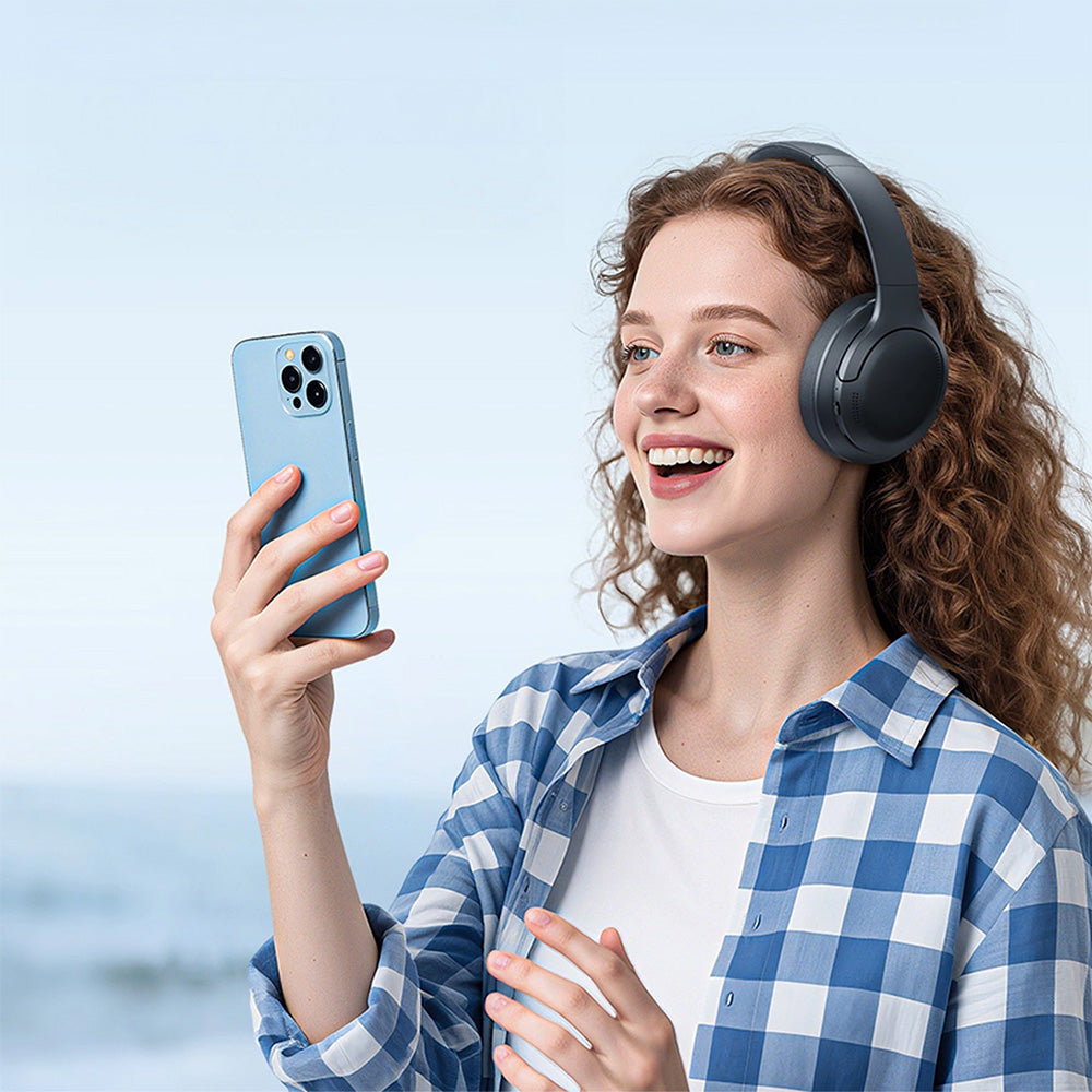 Kabellose Over-Ear-Kopfhörer, Bluetooth 6.0, Baseus Bass BH1 Lite, Schwarz