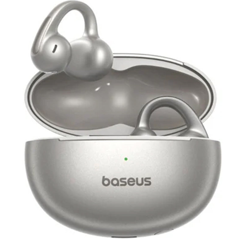 In-Ear-Kopfhörer mit Ohrbügel, Baseus Bowie MC1 Pro Open Ear TWS Earbuds, IP67, Bluetooth 6.0, Silbern