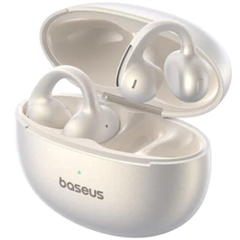 In-Ear-Kopfhörer mit Ohrbügel, Baseus Bowie MC1 Pro Open Ear TWS Earbuds, IP67, Bluetooth 6.0, Weiß