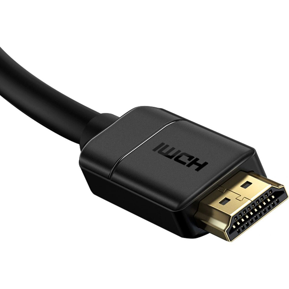 Kabel HDMI 2.0, Baseus High Definition Series, Full HD 1080p/60Hz, 18Gb/s, HDR, 12 m, Schwarz