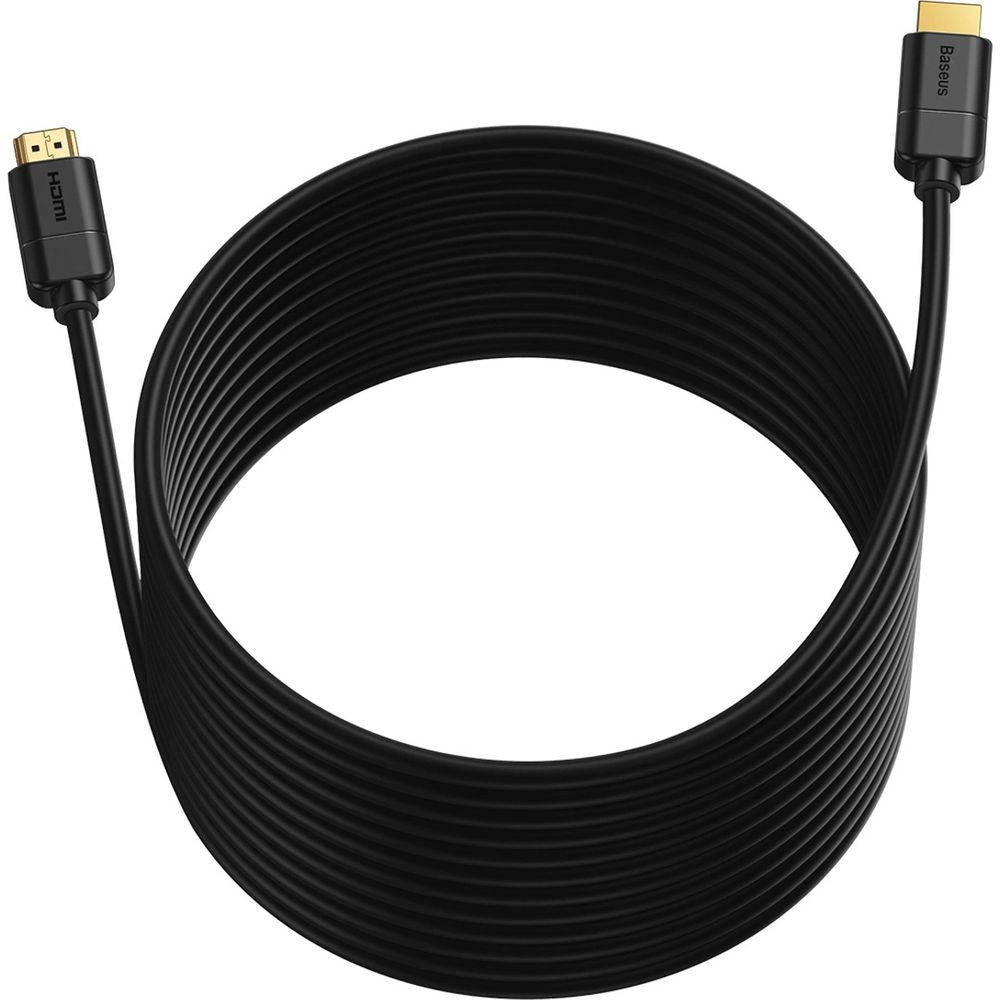 Kabel HDMI 2.0, Baseus High Definition Series, Full HD 1080p/60Hz, 18Gb/s, HDR, 12 m, Schwarz