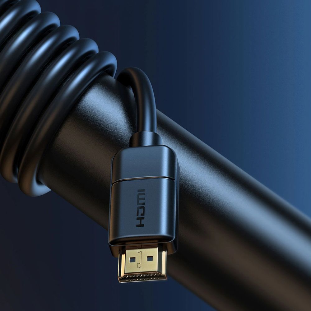 Kabel HDMI 2.0, Baseus High Definition Series, Full HD 1080p/60Hz, 18Gb/s, HDR, 12 m, Schwarz