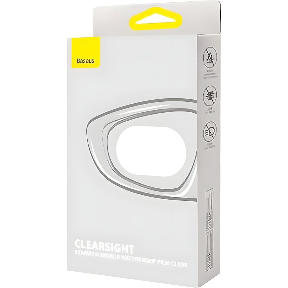 Universelle Folie für Seitenspiegel Baseus Clearsight 95 x 145 x 0,3 mm, 2 Stück, Transparent