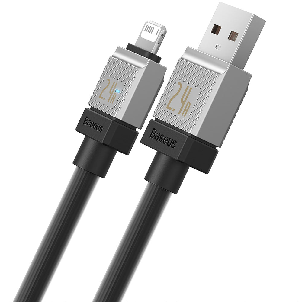 Kabel Baseus Superior USB-A für Lightning 2.4A 2m, Schwarz