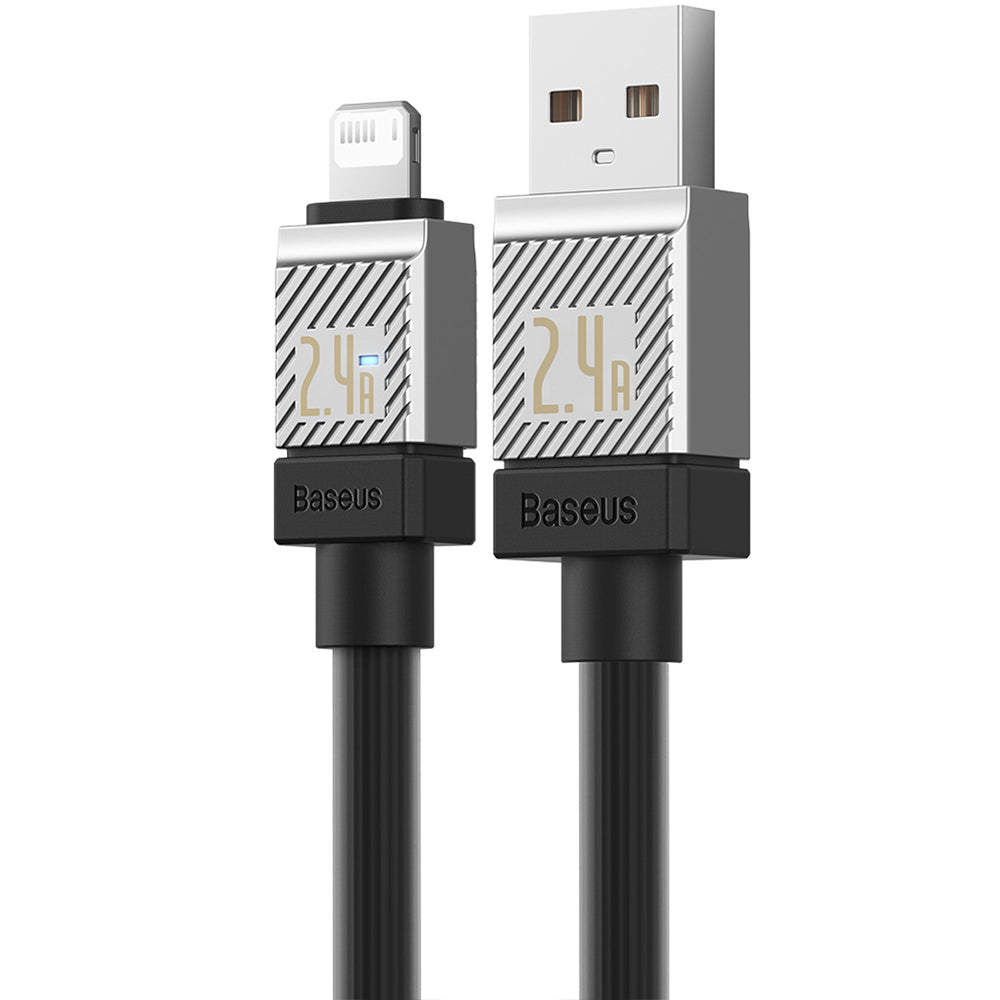 Kabel Baseus Superior USB-A für Lightning 2.4A 2m, Schwarz
