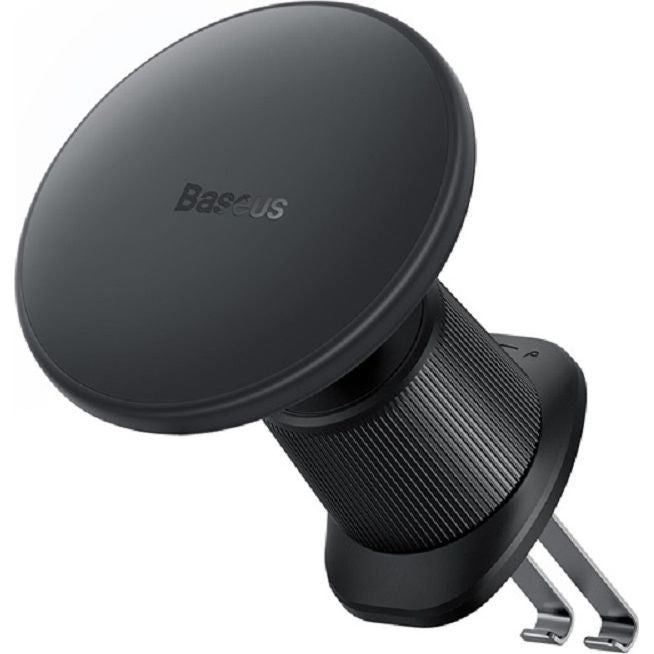 Magnetische Autohalterung für Lüftungsgitter, Baseus BS-CW01 mit MagSafe, Qi 15W induktivem Laden, Schwarz