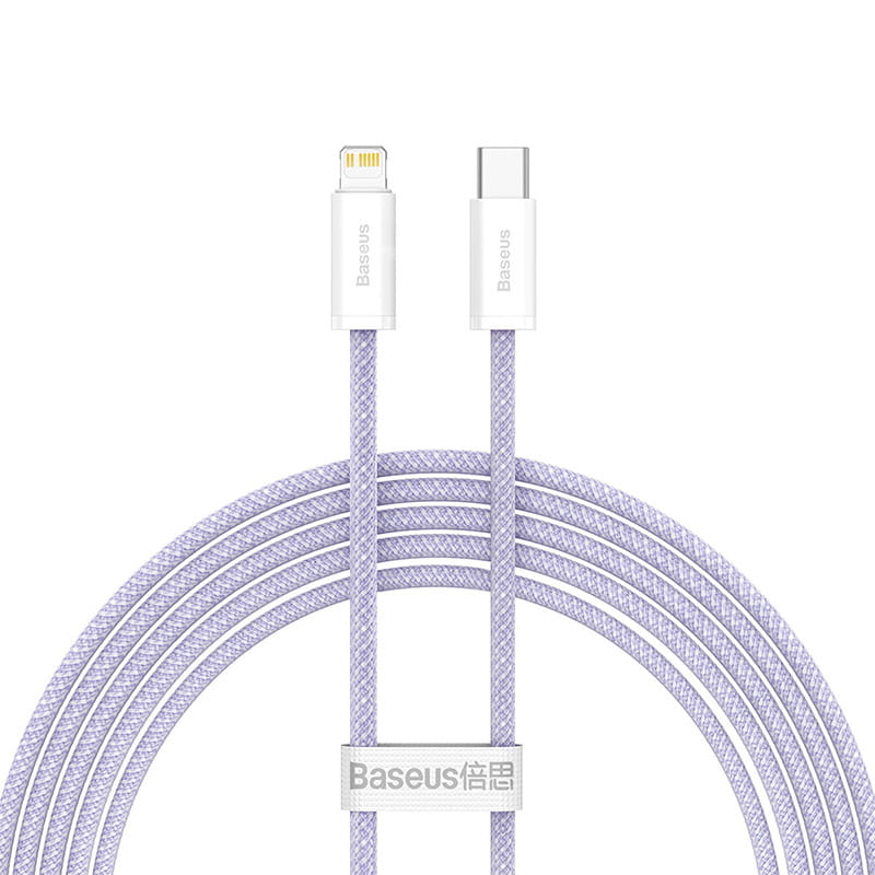 Dynamic Series Baseus USB-C zu Lightning 20W PD Kabel 2m, Violett