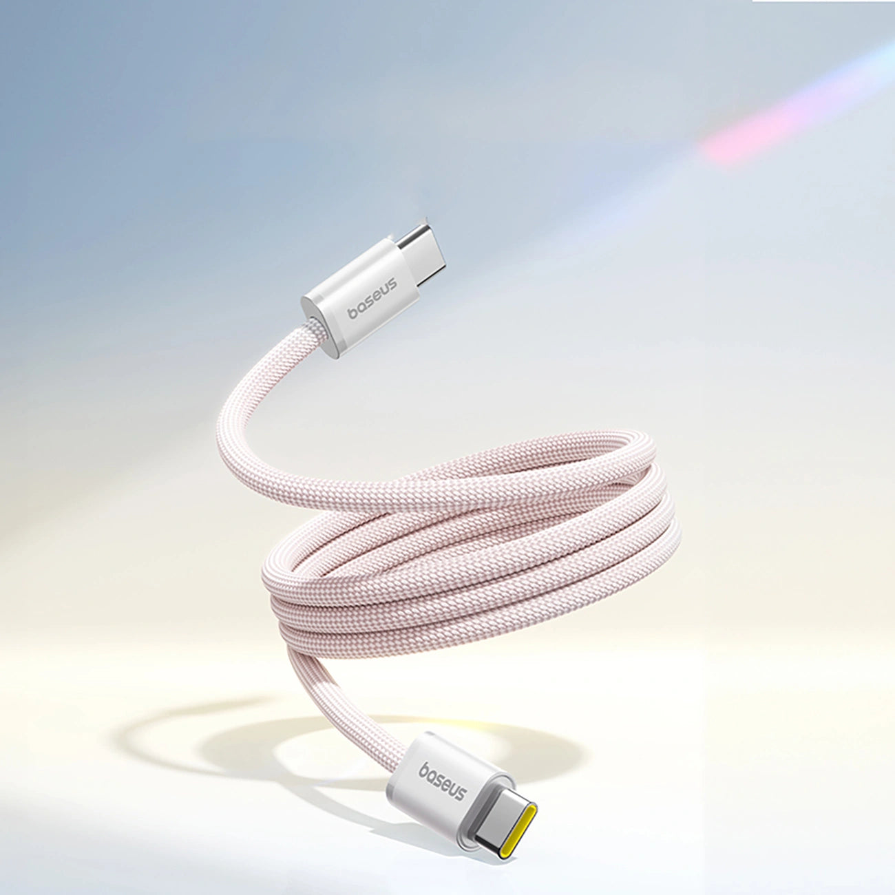 Magnetkabel, Baseus Dynamic 4 Pro USB-C - USB-C, 100W PD, 1 m, Rosa