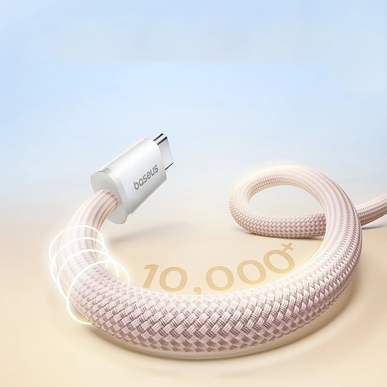 Magnetkabel, Baseus Dynamic 4 Pro USB-C - USB-C, 100W PD, 1 m, Rosa