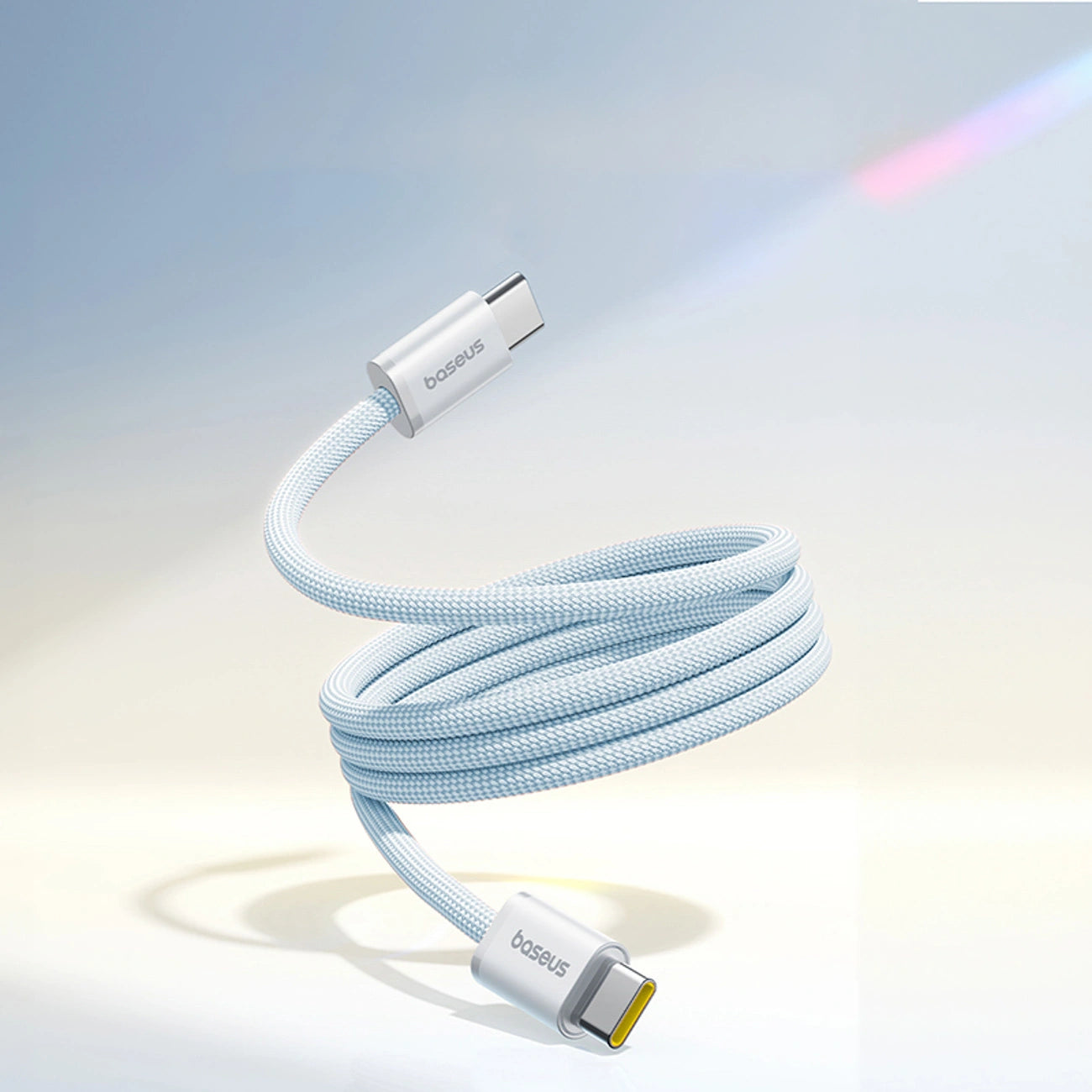 Magnetkabel, Baseus Dynamic 4 Pro USB-C - USB-C, 100W PD, 1 m, Blau